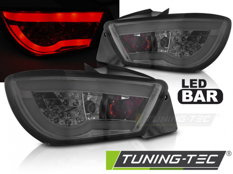 Upgrade Design LED Rückleuchten für Seat Ibiza 6J 3 Türer 08-12 schwarz